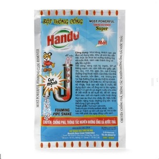 Bột Thông Cống Nội Địa Hando 100G (Tắc Do Chất Thải Hữu Cơ)