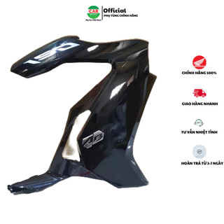 Cánh yếm bên phải _ bửng yếm honda air blade 150 năm 2020-2021 màu đen bóng.