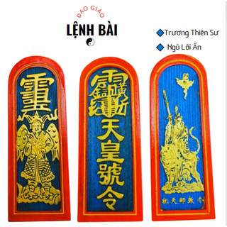 Lệnh bài trương thiên sư, ngũ lôi lệnh,thiên hoàng sắc lệnh cao 10cm