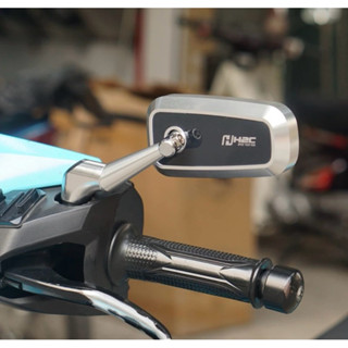 Gương H2C  Nhôm CNC LẮP Các Dòng Xe Máy,Điện -Kèm Ốc+Lục Giác-Loại 1