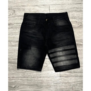 [Mã 246] Quần Short Jean nam vải cotton không dãn sọc [Tnhung]