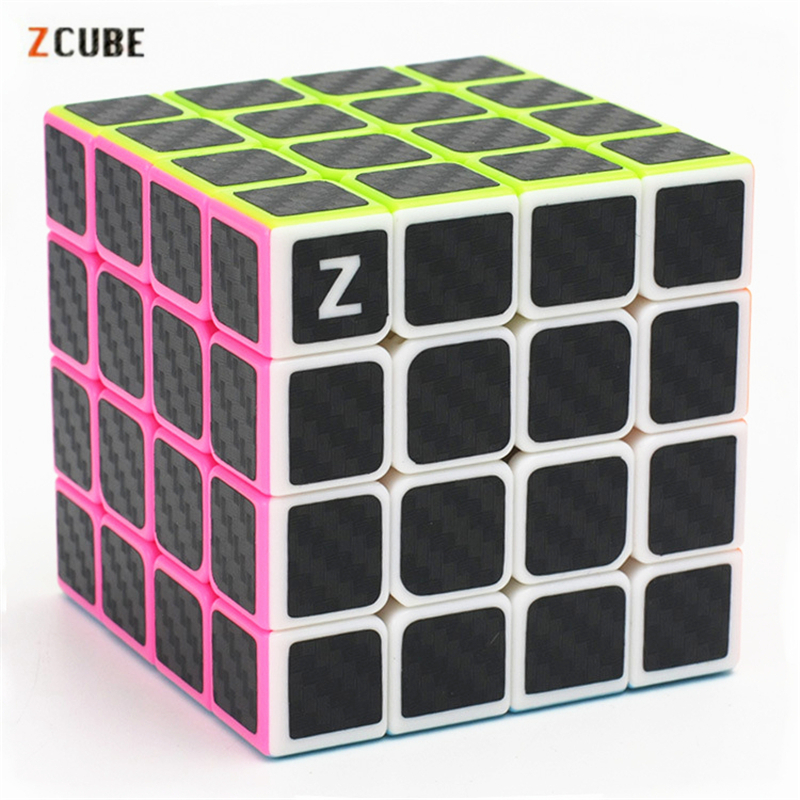 Rubik 4x4 Zcube Carbon cao cấp chính hãng - Rubic 4 tầng lập phương phát triển IQ