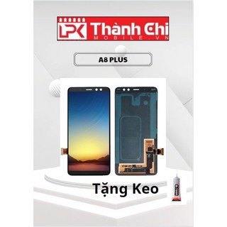 Màn hình Samsung Galaxy A8 Plus 2018 - Màn Hình Incell Cảm Ứng Liền Kính, Màu ĐenOled 2 IC