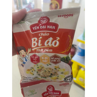 10 gói cháo bí đỏ thịt bằm