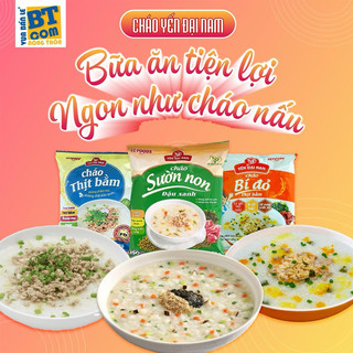 10 gói cháo bí đỏ thịt bằm