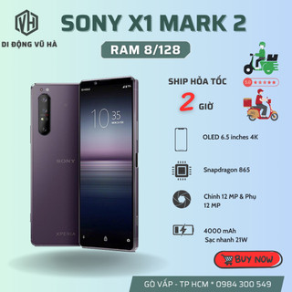 Điện thoại sony x1 mark 2 ram 8/128 snap 865 máy đẹp áp căng