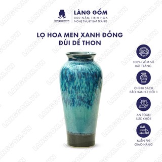 Bình hoa, lọ hoa men hỏa biến Gốm sứ Bát Tràng cao cấp nhiều kiểu dáng - làm quà tặng, trang trí - Làng Gốm - TH