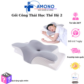  Gối Công Thái Học Thế Hệ Mới Chống Đau Mỏi Cổ Vai Gáy Chống Thoái Hoá Cột Sống 