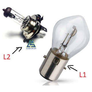 Bóng đèn pha sợi đốt Xe điện - Xe máy | 12V và 48V (56V)