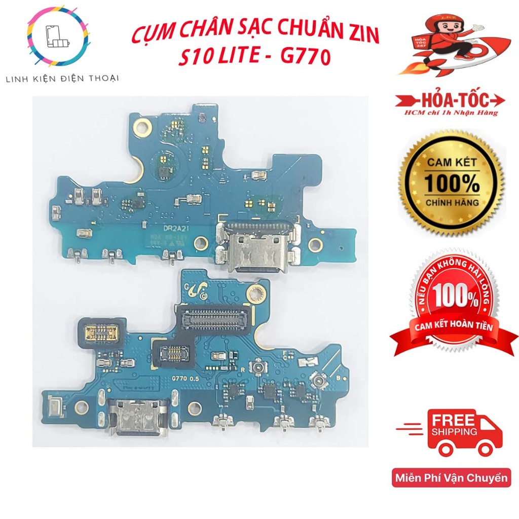 Cụm Chân Sạc S10 Lite 5G Zin, Chân Sạc S10 Lite 5G Original
