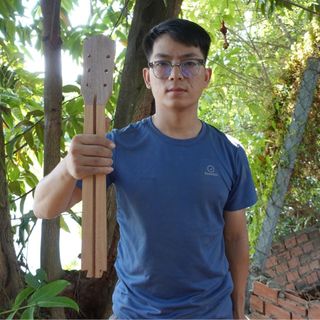 Cần đàn guitar thô- cần guitar gỗ