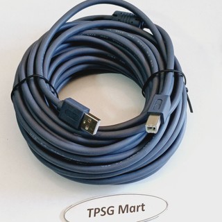 Cáp máy In USB 2.0 dài 1.5m - 3m - 5m - 10m (Hiệu KingMater chống nhiễu, tín hiệu tốt)