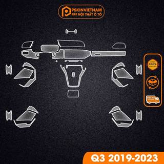 Dán PPF nội thất ô tô AUDI Q3 2019-202 chống xước, che mờ vết xước (T-Home&More)