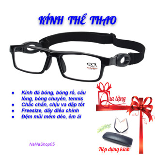  Gọng kính thể thao có dây đeo điều chỉnh  Có hộp đựng  kiểu dáng gọn nhẹ chắc chắn KTT TR 