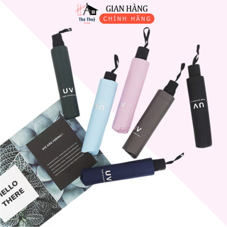 Ô che nắng chống tia UV, dù che mưa che nắng cầm tay gấp gọn, kiểu dáng bắt mắt, chống thấm hiệu quả ( Hot Trend )