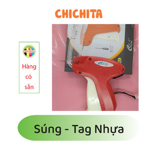 (Có sẵn) Súng bắn mác quần áo, máy bấm nhãn mác quần áo A3802 Hoặc A3801.Chichita