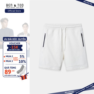 Ts.quần short thun nam ben & tod sl2211bb121 thoải mái năng động basic