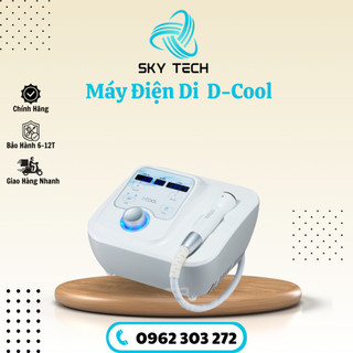 Máy D-cool, máy điện di nóng lạnh, chuẩn hàng loại 1 có kẹp tiếp âm