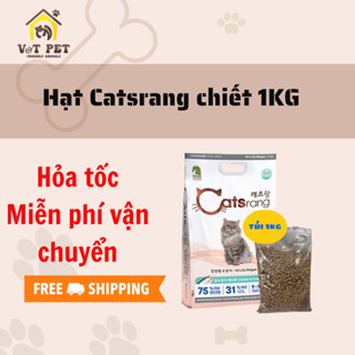  Hạt Catsrang dinh dưỡng cho mèo túi chiết 1kg 