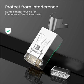 Đầu bấm mạng CAT6A / CAT7 Ugreen 70316