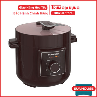 Nồi áp suất điện đa năng SUNHOUSE 4 lít SHD1540 / 5 lít SHD1550, SHD1552, ninh kỹ, hầm nhừ, bảo hành 12 tháng