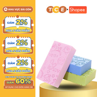 Mút tắm kì ghét Hàn Quốc PORORO nhiều màu dễ thương