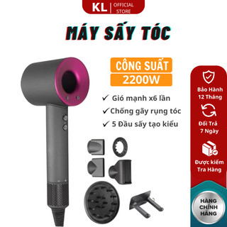 Máy sấy tóc tạo kiểu gấp gọn, 2 chiều nóng lạnh công suất 2200w-khanhly
