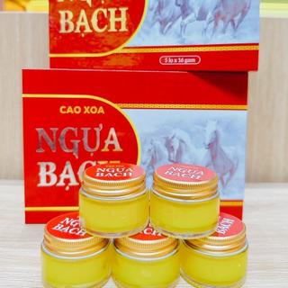 ( MUA 1 TẶNG 1 ) Cao Xoa Bóp Ngựa Bạch ( set 5 hũ )