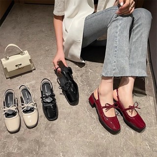 Sandal bít mũi gót vuông cao 3cm fulbox 6166-f17