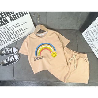Bộ đùi bé gái, sét bộ quần đùi bé gái,mặc mùa hè nắng nóng, chất thun cotton co giãn 4 chiều