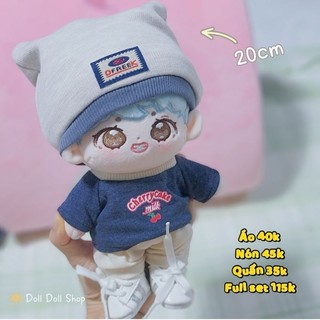 Quần short cho doll 20cm, Labubu 17cm