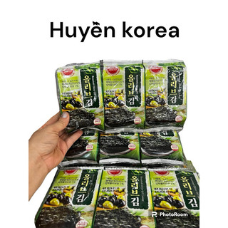 Combo 27 Gói Rong biển ăn liền Vị olui Truyền thống Snack ăn vặt 4gram/ Gói