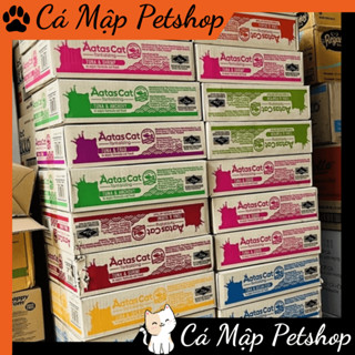 Thùng 24 lon Pate Aatas cho mèo nhiều vị