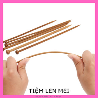 🌸 Cây Đan Len Gỗ - 25cm (1 Đôi) 🌸