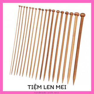 🌸 Cây Đan Len Gỗ - 25cm (1 Đôi) 🌸