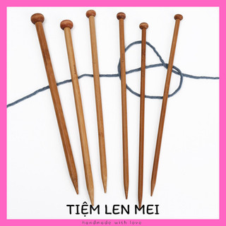 🌸 Cây Đan Len Gỗ - 25cm (1 Đôi) 🌸