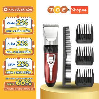 Tông đơ cắt tóc cho bé, tăng đơ cắt tóc gia đình Jlchen sạc điện cầm tay tiện lợi cắt tóc trẻ em, tặng kèm 4 lưỡi cắt