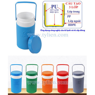 Bình đá nắp vặn giữ nhiệt 1l, 1.5l, 2l, 3l