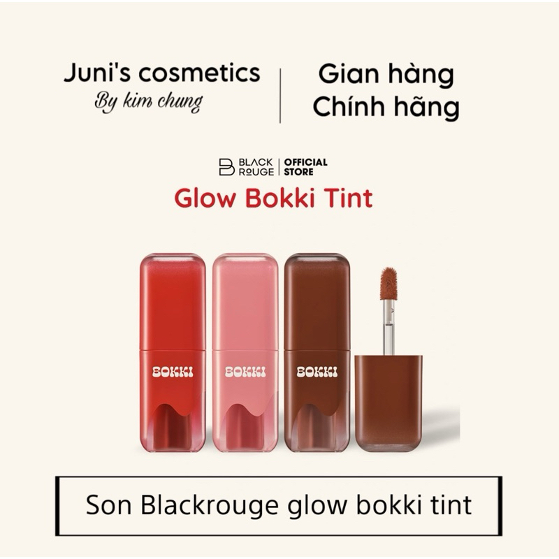 Son Tint Black Rouge Glow Bokki Tint