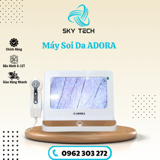 Máy soi da adora 3 chế độ soi màn hình 12inch mẫu mới nhất 2023, soi da 3 chế độ dùng cho spa, thẩm mỹ viện
