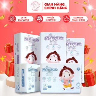   COMBO 4 BỊCH TẶNG 1 KHĂN ƯỚT  BỈM DÁN QUẦN MOMOTARO SIZE S56 M48 M46 L42 CL39 XXL36 XXXL35 4XL34 