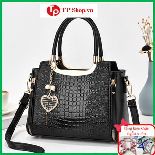  Túi xách nữ trung niên hoạ tiết da cá sấu sang trọng tặng mẹ 2025 