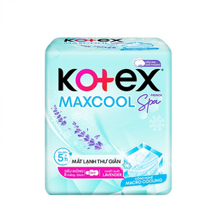 Băng vệ sinh Kotex Max Cool siêu mỏng cánh 23cm 8 miếng