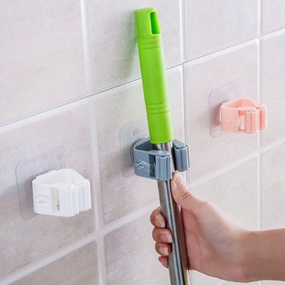 Móc Dán Tường Kẹp Giữ Chổi
