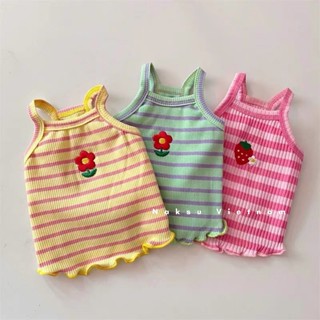 Áo Thun Cho Chó Mèo, Quần Áo Thú Cưng Chất Liệu Thun Cotton Co Giãn Mát Mẻ.