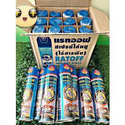 Chai đuổi chuột RAT OFF  thái lan chuẩn 300 ml
