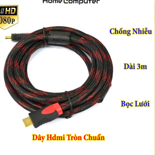 [Mã ELHACE giảm 4% đơn 300K] Cáp HDMI Bọc Dù 1.5M/ 3M/ 5M Siêu Bền - Chuẩn 1.4V - Full Box - BH 3 Tháng