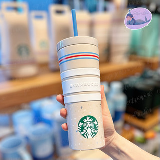 [Limited] STARBUCKS BÌNH GIỮ NHIỆT SUMMER TERRAZZO 591ML