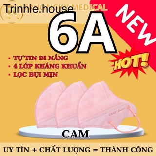 Set 50 cái khẩu trang 6a pt mask 4 lớp độ che phủ phổ rộng , đi nắng tự tin hơn