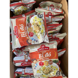 10 gói cháo bí đỏ thịt bằm